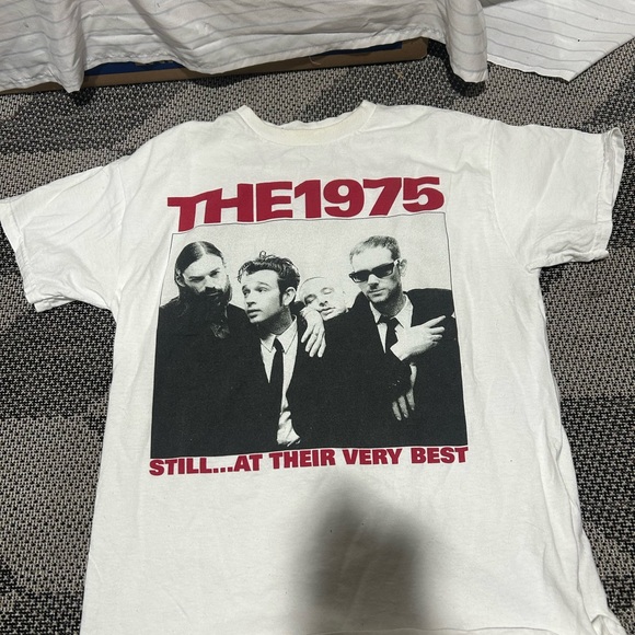 Band Tees l The 1975 White Graphic T-Shirt - Picture 3 of 6